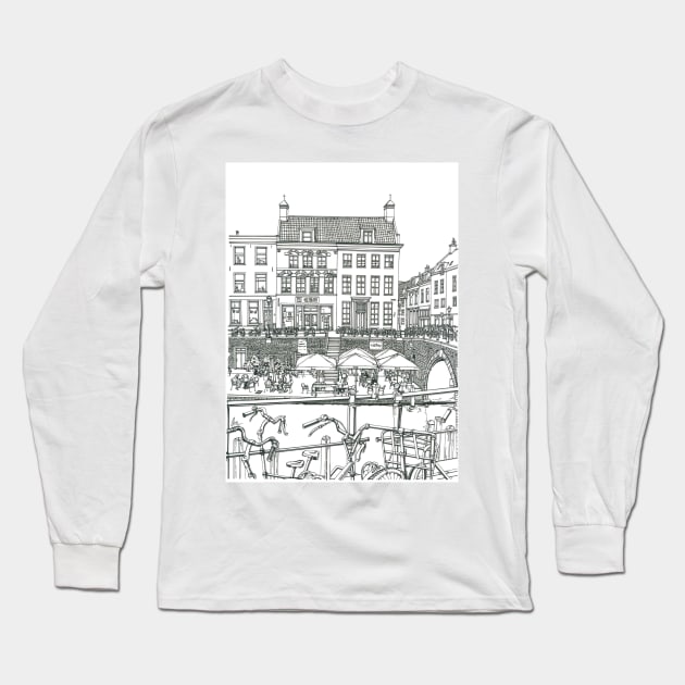 Utrecht Nethrlands Long Sleeve T-Shirt by valery in the gallery